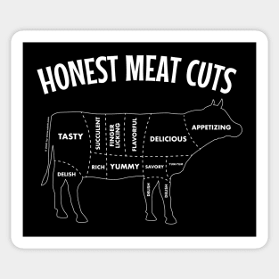 Honest meat cuts Sticker